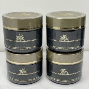 Infinite Aloe Skin Care | Face & Body Moisture lots of 4 large jars 8oz each